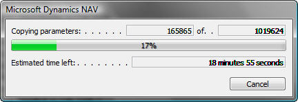 Estimated Time Left