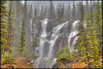 Roadside waterfall by digitaldust